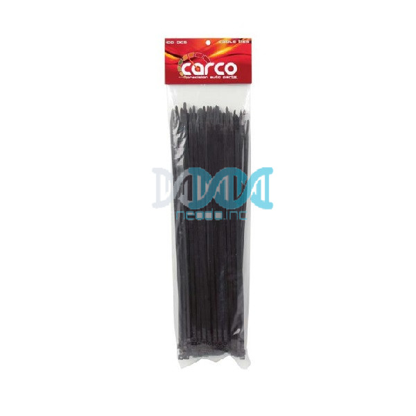 NEO-00362 Cable Tie Black 3.6X380mm(100 pieces)