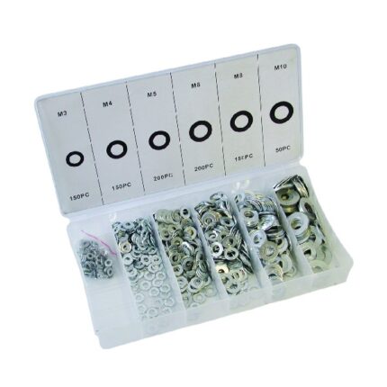 Assorted Flat Washers 900 Piece