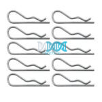 Hitch Pin 3mm Galvanized 10 Pieces