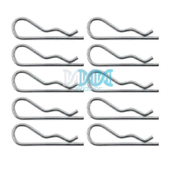 Hitch Pin 3mm Galvanized 10 Pieces