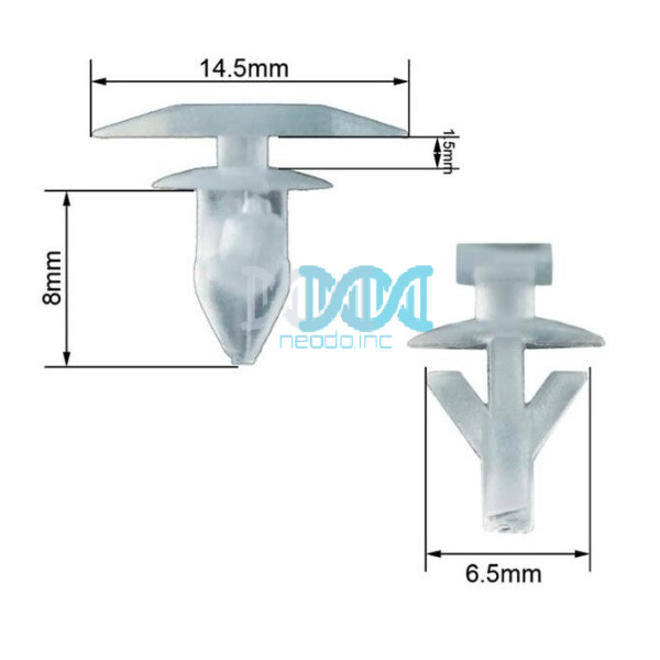 Panel Clip Universal Wheather Strip Clip
