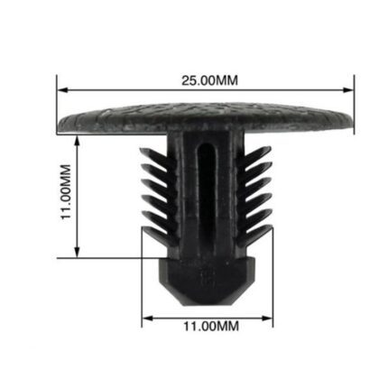 Panel Clips 11mm (100 pieces)