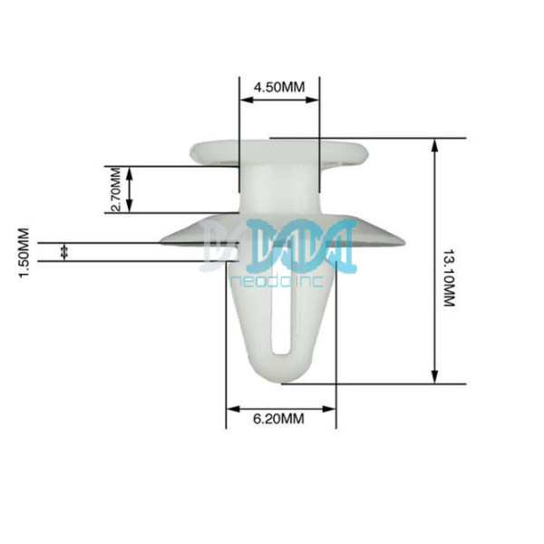 Panel Clips 4.5-6.2mm(10)
