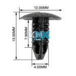 Panel Clips 4.5mm(10)