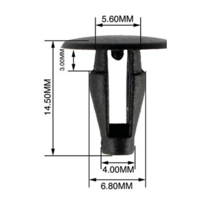 Panel Clips 5.6-6.8mm(10)