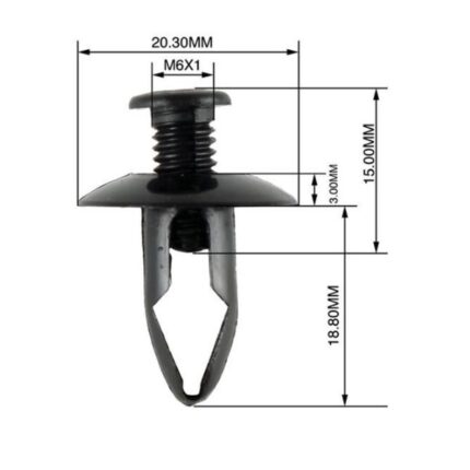 Panel Clips 6-8mm(10)