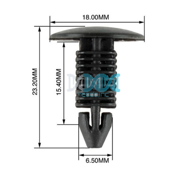 Panel Clips 6.5mm (50)