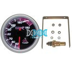 Dragon Gauge 52mm Oil Temperature Gauge Super White Type-R