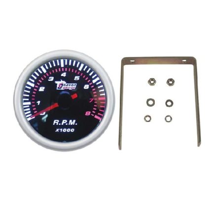 52mm Dragon Gauge Tachometer Super White 1-10000Rpm