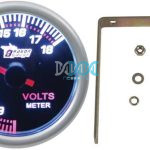 Dragon Gauge 52mm (2-inch) Voltage Gauge With Sender Type-R