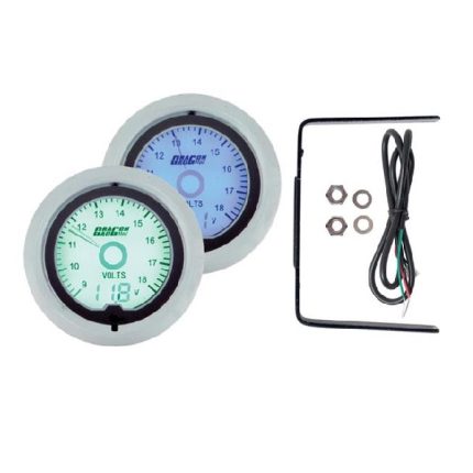 Dragon Gauge. 2 LCD Volt Gauge 12V