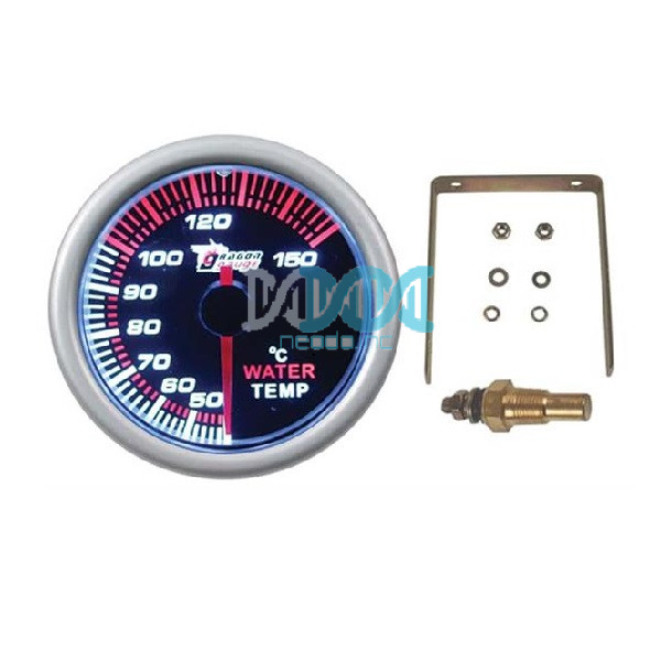 NEO-01312 Dragon Gauge Water Temperature Silver /White Gauge Type-R