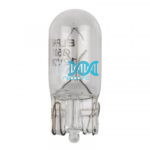 Clear Wedge Globes 12V 3W -10 Pieces