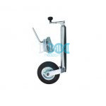 Jockey Wheel With 8 Inch Rubber Wheel And Clamp