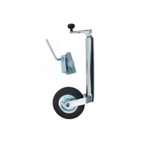 Jockey Wheel With 8 Inch Rubber Wheel And Clamp