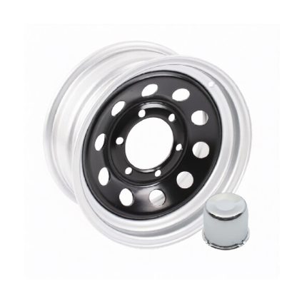 Rim Silver/Black 14X7/4X114