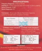 3 Inch Tweeter - 400 Watts
