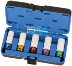 Impact Drive Socket Set For Mag Rims 5Pc