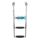 Ladder 316 Stainless Steel Adjustable Wider Steps.