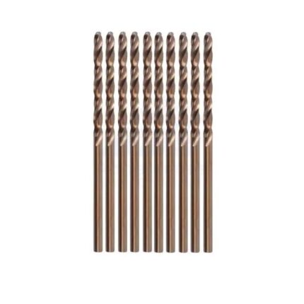 Hoteche Drill Bit 2.5mm Hss M2 Str.Shank 10 Piece