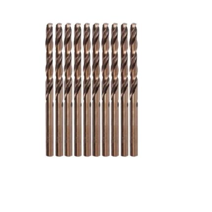 Hoteche Drill Bit 2mm Hss M2 Str.Shank 10 Piece
