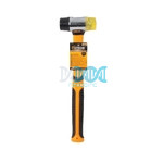 Hoteche 35mm PVC Head Two Way Mallet with Fibreglass Handle