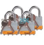 Hoteche Laminated Padlock Set 40mm – (4 Piece)