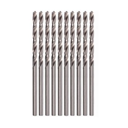 Drill Bit 2.5mm HSS Straight Shank 10 Piece