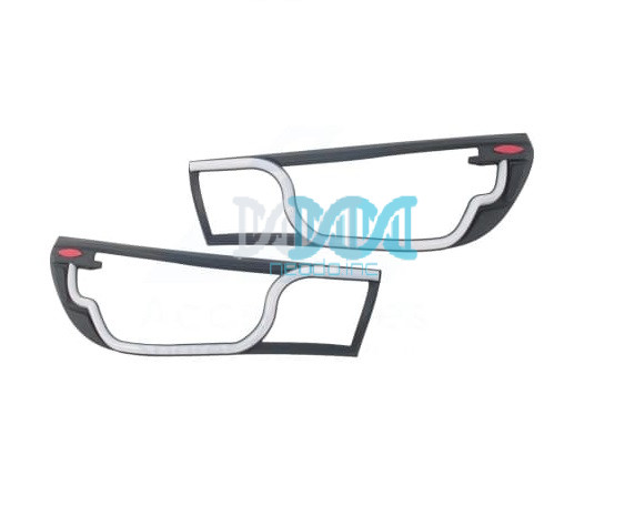 Led Head Lamp Cover Set Toyota Hilux 2016-