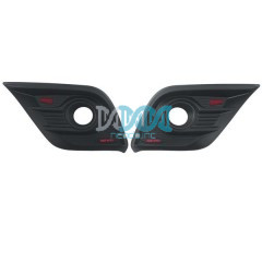 Spot Lamp Cover Set Black Hilux 2015-