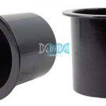 Plastic Cup Holder 74mm Black