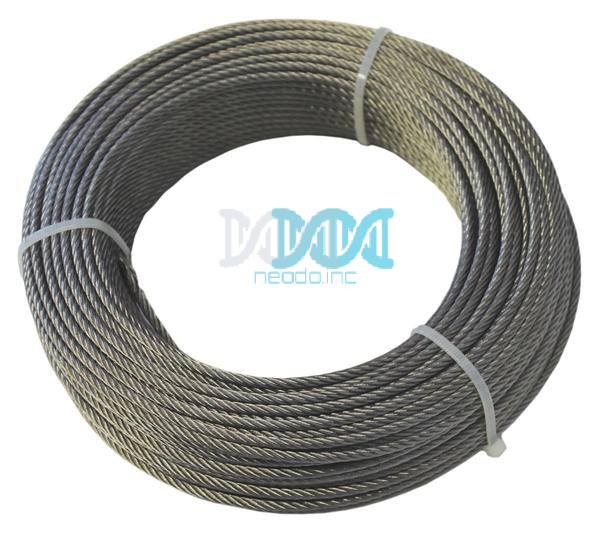 NEO-01001 Wire Rope 2.5mm Ss316 Core 7X19 50M Roll