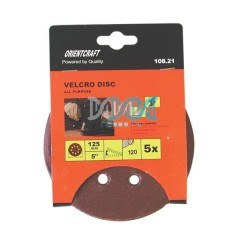 Velcro Sanding Disk With Hole 125mm120(5)