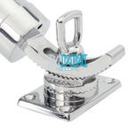 Rod Holder Ss Stamped Triangle