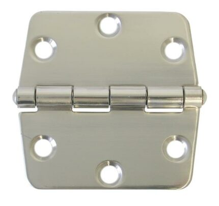Door Hinge 74X74mm 316 Stanless Steel