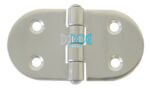 Round Side Hinge 40X74mm 316 Stainless Steel