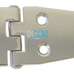Round Side Hinge Flush Mt.40X108mm 316 Stainless Steel