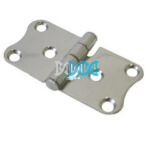 Cuddy Hinge 76X38mm 316 Stainless Steel