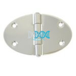 Round Hinge 90X56mm 316 Stainless Steel