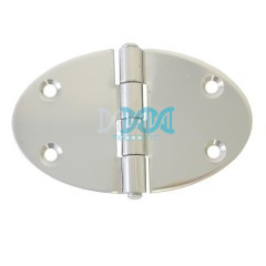 Round Hinge 90X56mm 316 Stanless Steel