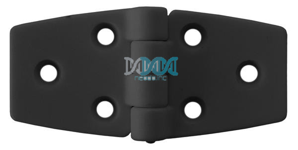Door Hinge Black Nylon 79X38mm