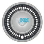 Wheel Cover 14Set Chrome/Black With Badges