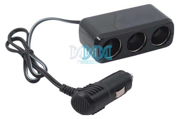 Car Socket Ports(3)With Extension