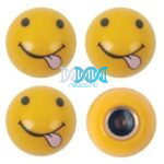 Valve Cap Set Cheeky Face 4Pc