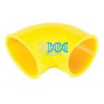 Rubber 90 Degree Yellow 76mm