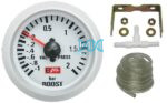2 Boost Guage Silver/Silver