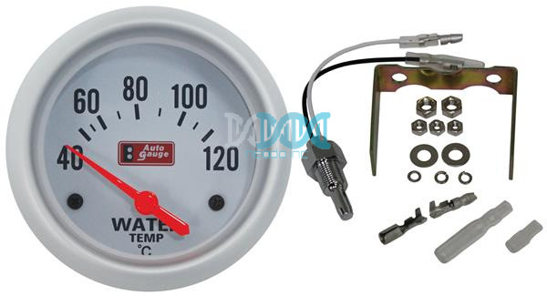 5/8 Electrical With Temperature Gauge With Silver