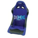 Non-Reclining Bucket Seat With Rails Blue - Sold per pair