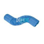 Plastic Concertina Air Hose Blue