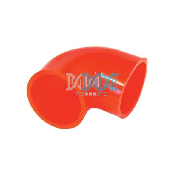 Rubber Joining Sleeve – 90 Degree – Red -76mm